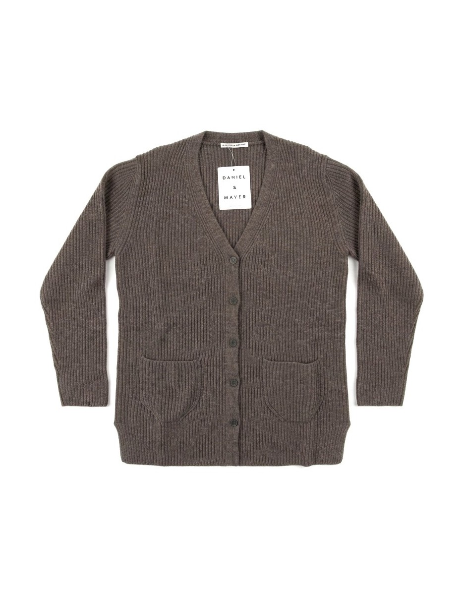 Daniel & Mayer Women's Cardigan Mod. 33545 Taupe Melange