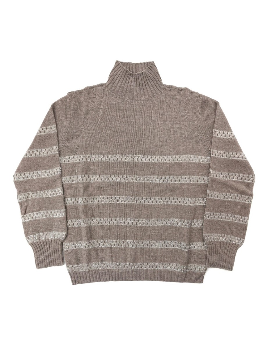 Daniel & Mayer Women's Cardigan Mod. 58734 Taupe Melange