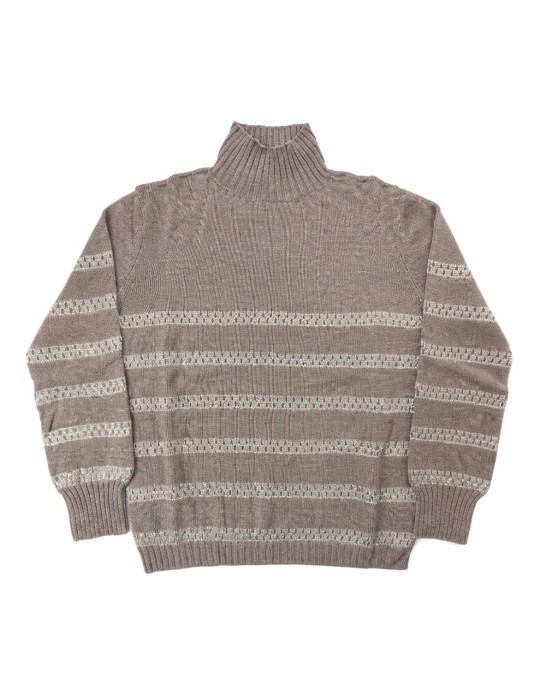 Daniel & Mayer Women's Cardigan Mod. 58734 Taupe Melange