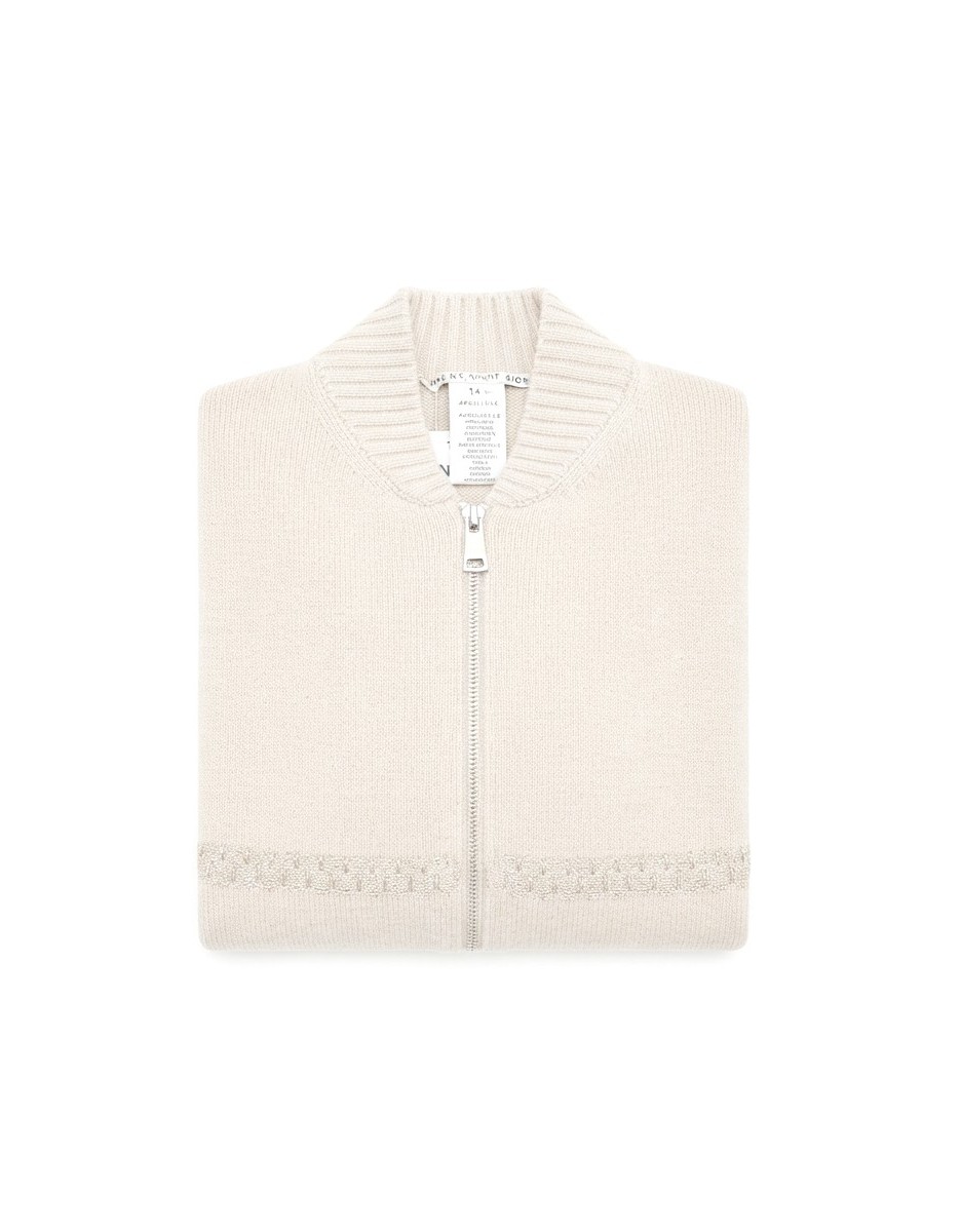 Daniel & Mayer Cardigan Donna Mod. 53736 Avorio Lurex