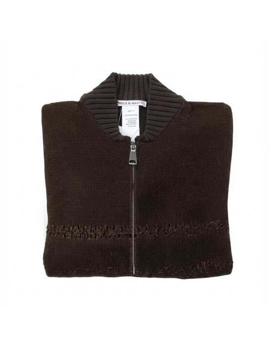 Daniel & Mayer Women's Cardigan Model 53736 Testa di Moro Lurex
