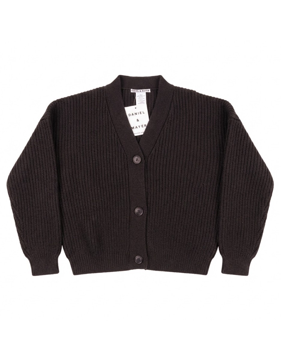 Daniel & Mayer Women's Cardigan Model 33582 Dark Brown