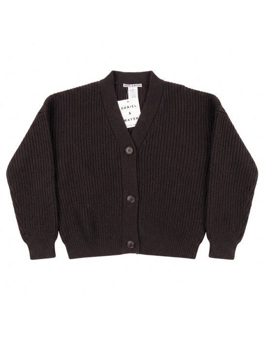 Daniel & Mayer Women's Cardigan Model 33582 Dark Brown