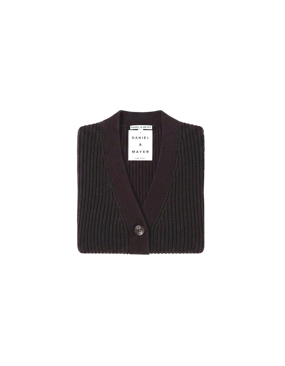 Daniel & Mayer Women's Cardigan Model 33582 Dark Brown