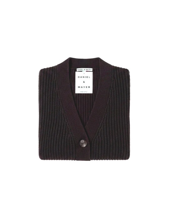 Daniel & Mayer Women's Cardigan Model 33582 Dark Brown