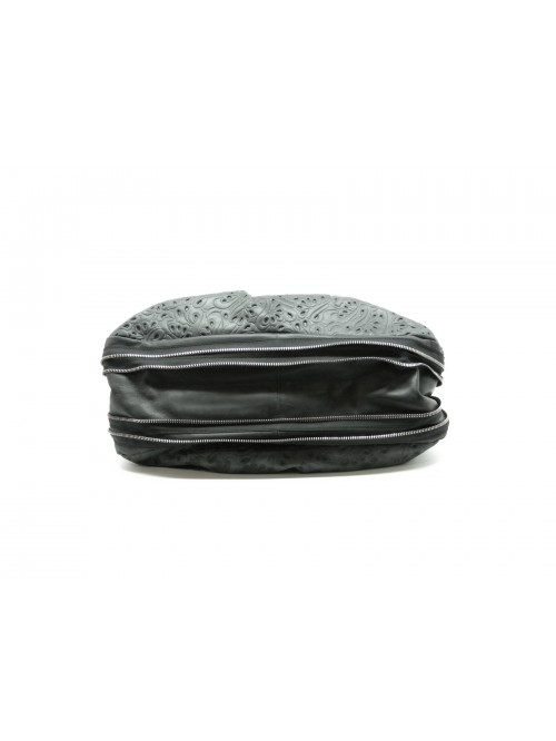 Borsa Donna Dakar Haiti con fantasia floreale in rilievo