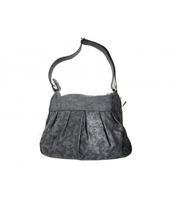 Haiti Dakar Woman Bag with embossed floral pattern 2