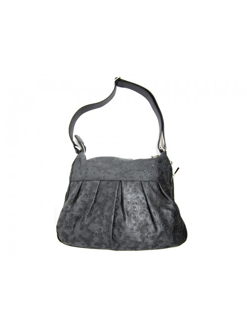 Haiti Dakar Woman Bag with embossed floral pattern