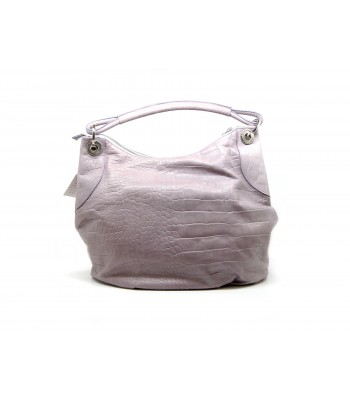 Secret Pon Pon Bag with a crocodile pattern 2