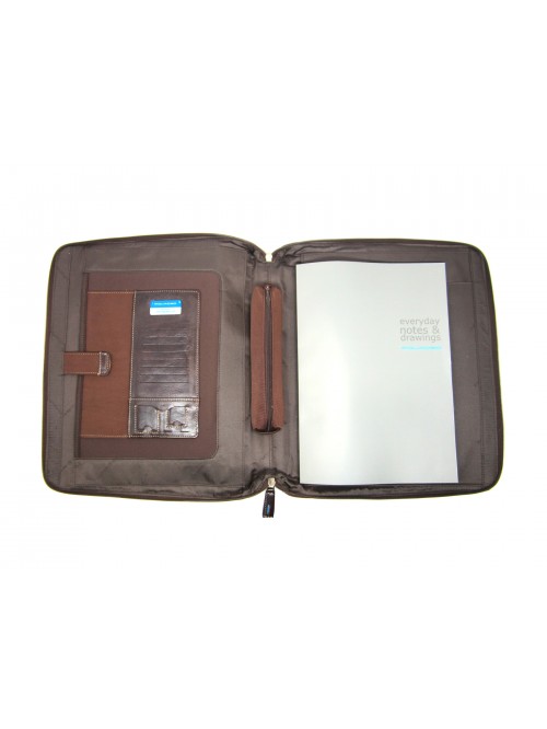Clipboard with double retractable handle