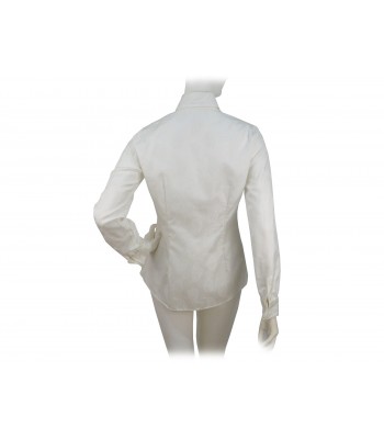 Camicia Donna con fantasia damascata su tinta 2