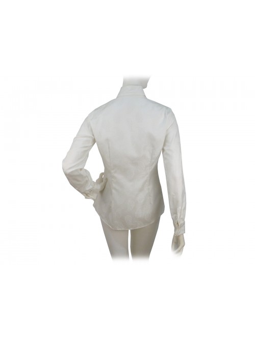 Shirt Woman with damask pattern on color