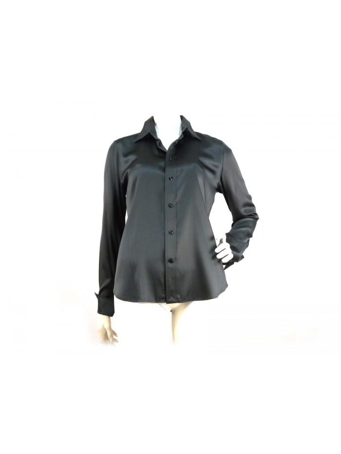 Camicia Donna tinta unita taglio classico sfiancato. Camicia Donna tinta unita taglio classico sfiancato.