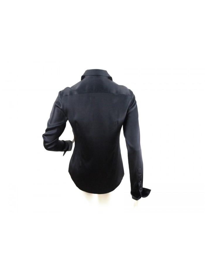 Camicia Donna tinta unita taglio classico sfiancato.