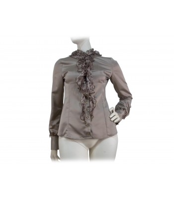 Roberto Cavalli Camicia Donna Animalier Volant