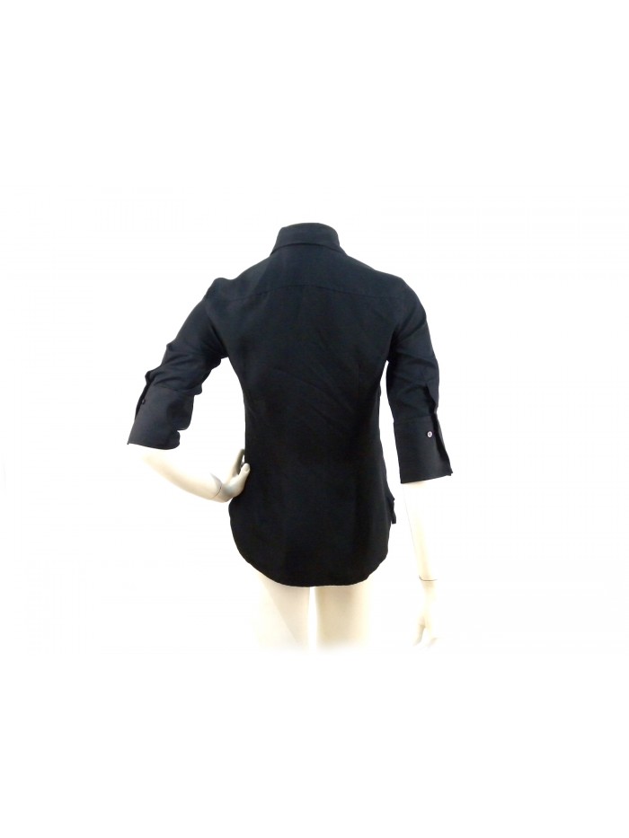 Shirt Woman with collar spread, chest fired