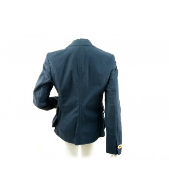 Short women's jacket 2 overlapping pockets with wide buttons. 2