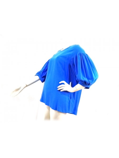 Camicia Donna giro sceso con manica 3/4 arricciata.