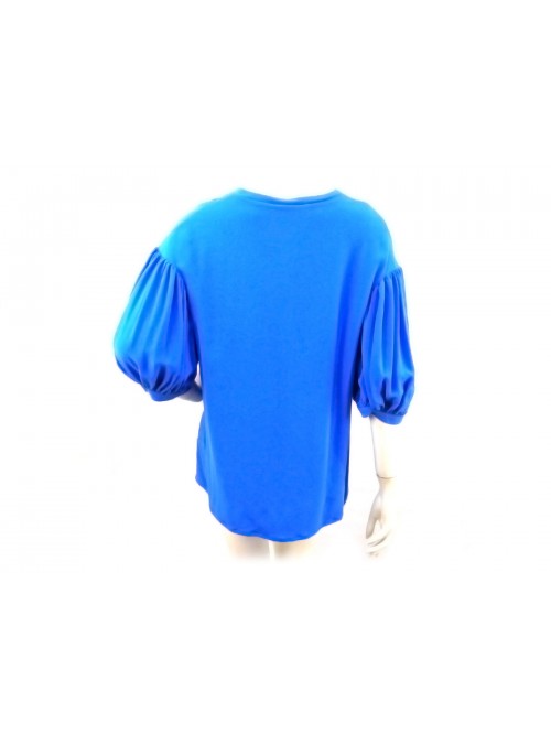 Camicia Donna giro sceso con manica 3/4 arricciata.