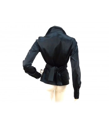 Blouse Shirt Woman with open collar and pleated shoot 2