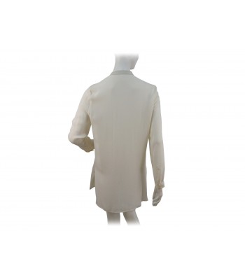 Long-sleeved shirt with a Korean collar, hidden buttons 2