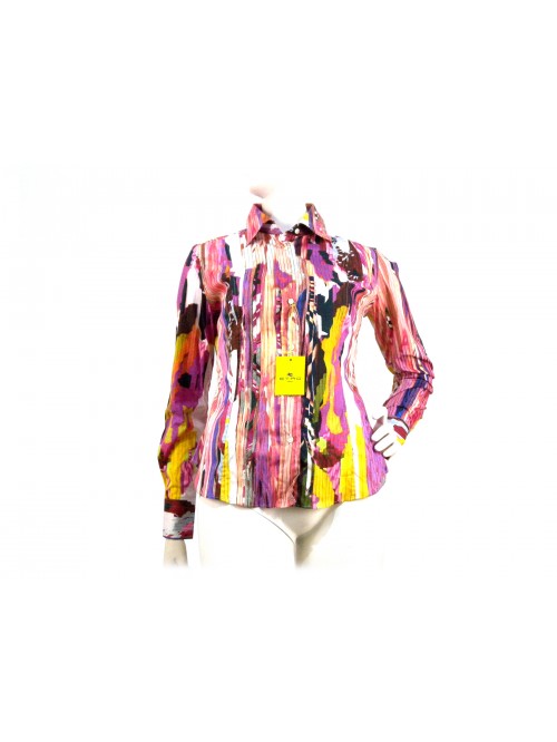 Etro Shirt Woman Fantasy Lines Etro Shirt Woman Fantasy Lines