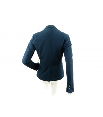 Giacca Donna corta blazer pique 2 tasche con taschino zip. 2