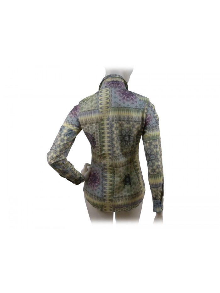 Camicia Donna fantasia medusa modulare.