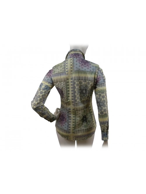 Camicia Donna fantasia medusa modulare.