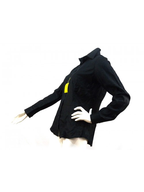 Camicia Donna fantasia Damascato su tinta.