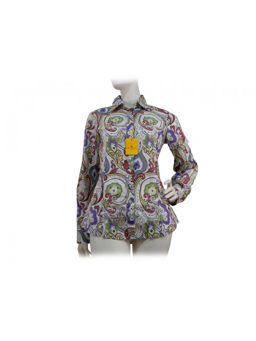 Damask Colored Woman Shirt. Damask Colored Woman Shirt.