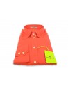 Classic Shirt with 2 buttons collar.