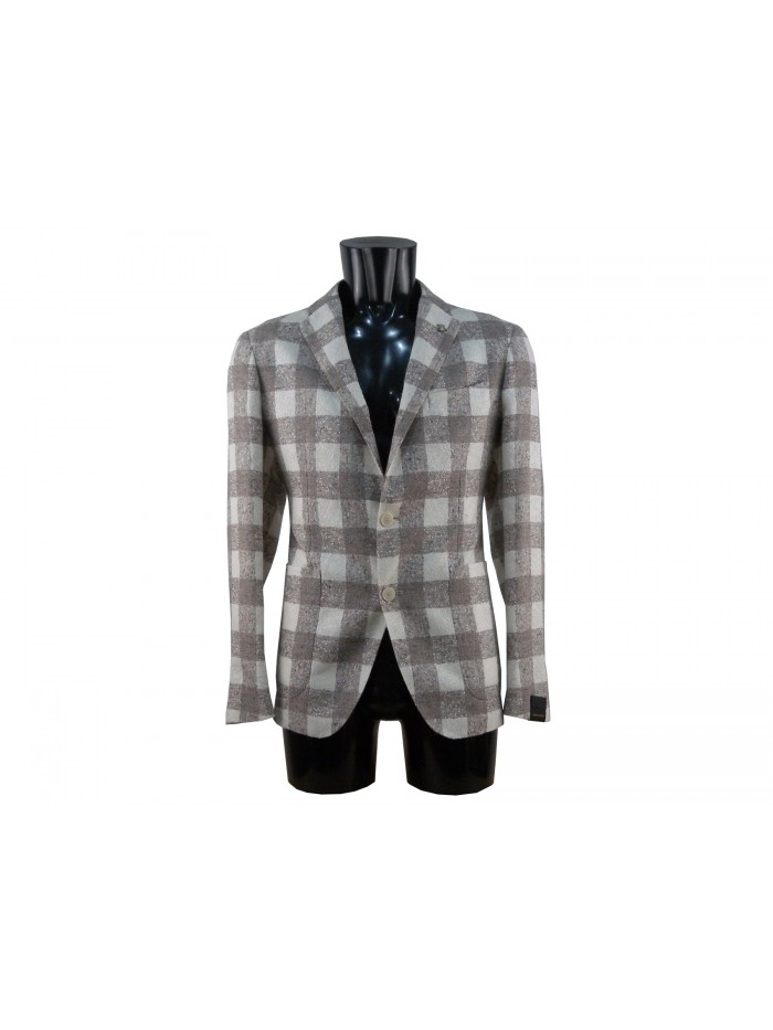 Unlined men's jacket square. Unlined men's jacket square.