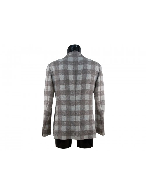 Unlined men's jacket square.