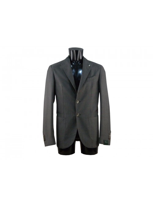 Unlined gray man jacket. Unlined gray man jacket.