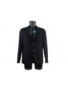 Men's jacket with blue lining.