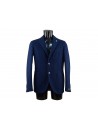 Men's jacket unlined worked Cambes fabric.
