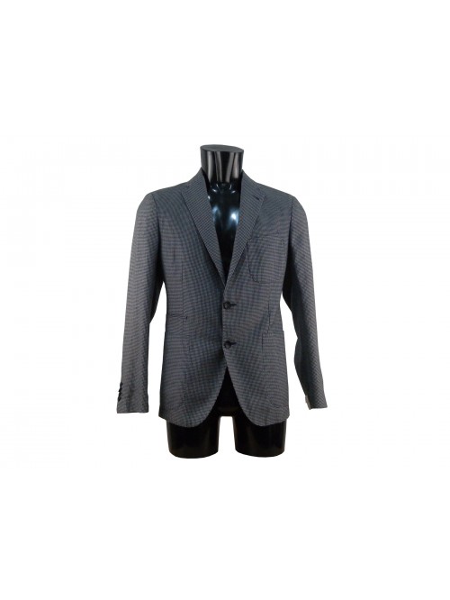 Unlined jacket Pie de Poule 4 front pockets. Unlined jacket Pie de Poule 4 front pockets.