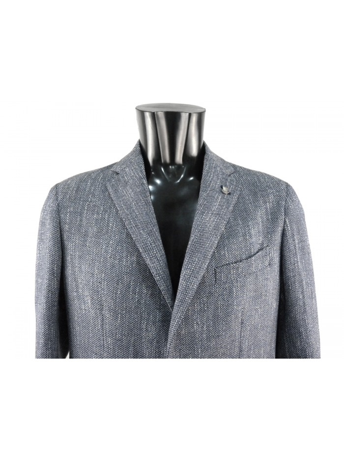 Dark Melange Unlined Men's Jacket.