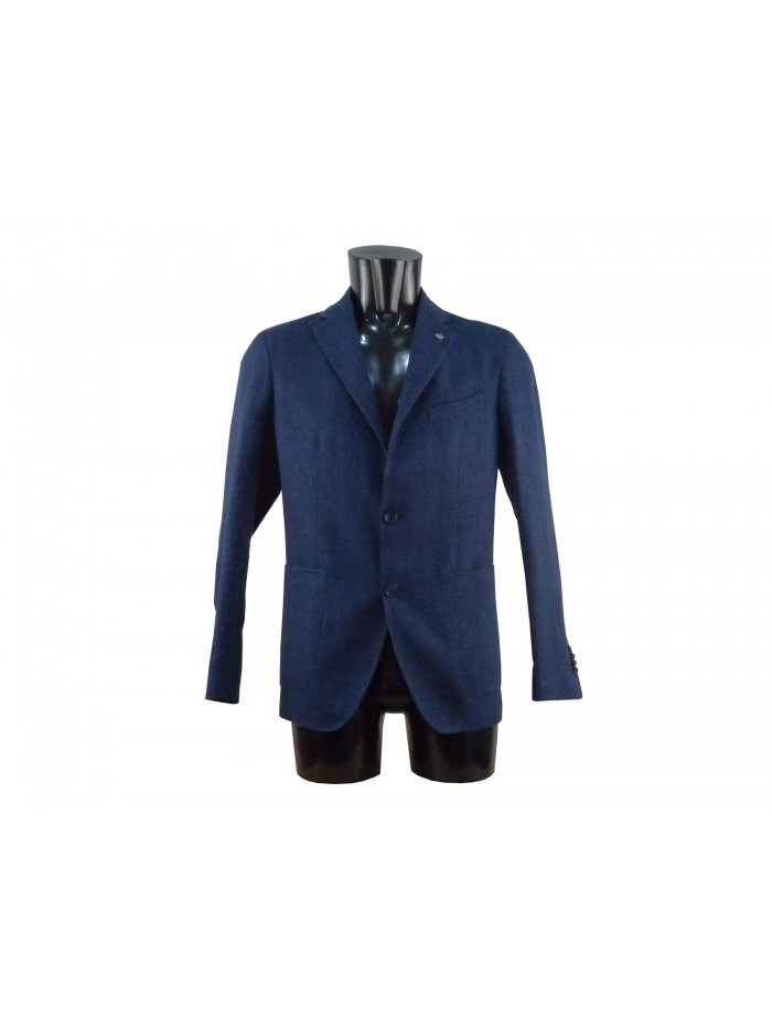 Men's jacket unlined fabric wide weave. Men's jacket unlined fabric wide weave.