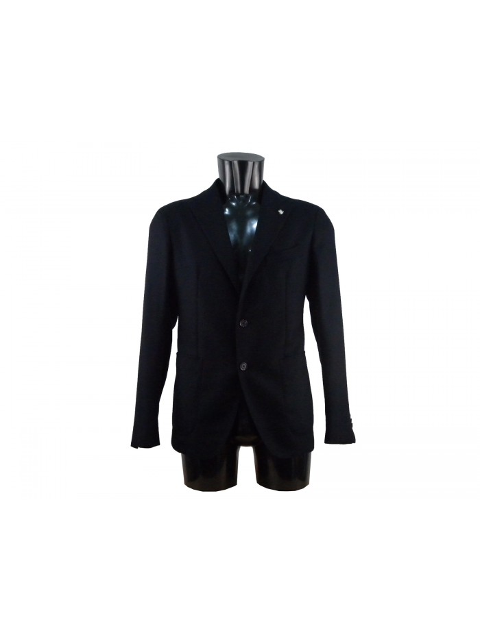 Unlined blue night jacket. Unlined blue night jacket.