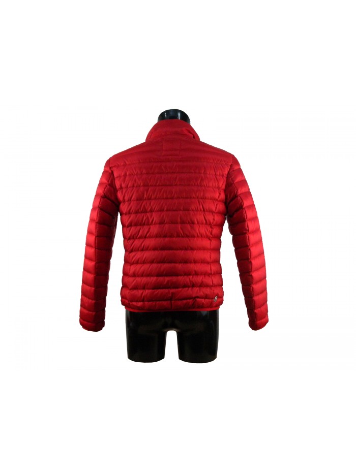 Lightweight man jacket 100 gr. high collar and 2 pockets with zip.