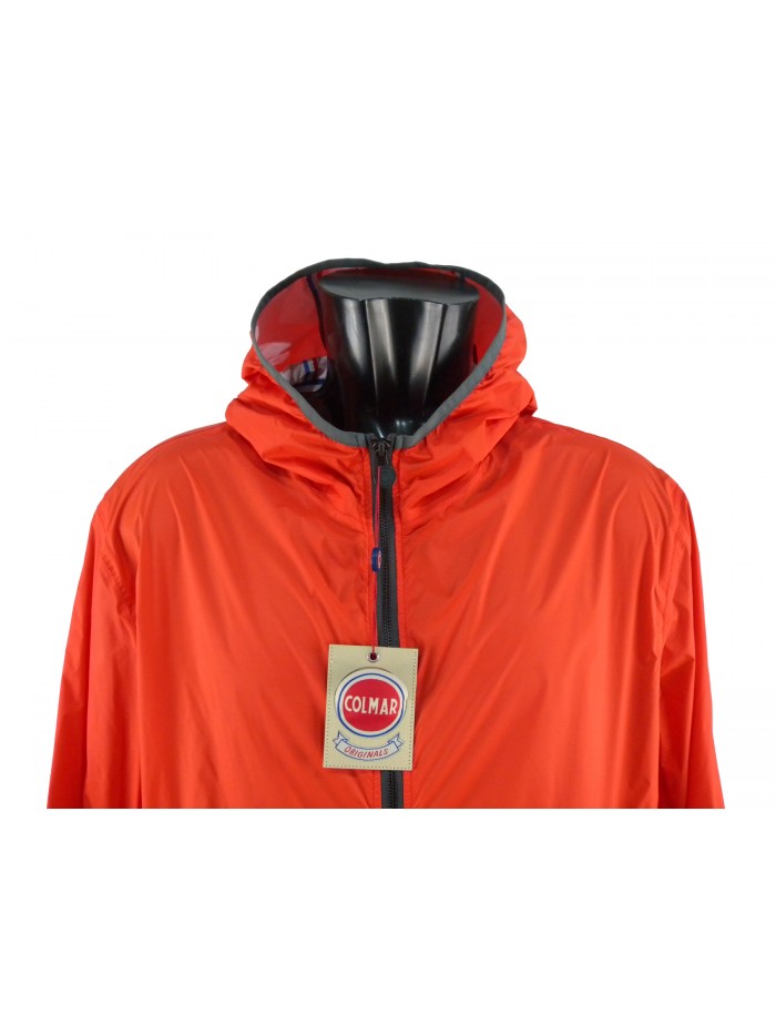 Giubbotto Uomo leggero light con cappuccio e 2 tasche zip.