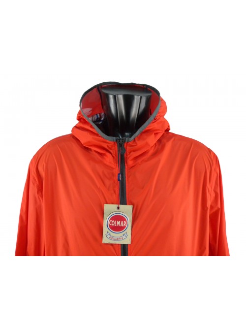 Giubbotto Uomo leggero light con cappuccio e 2 tasche zip.