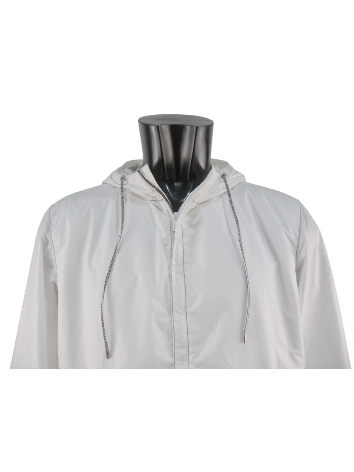 Giubbotto Uomo leggero light con cappuccio,  2 tasche zip