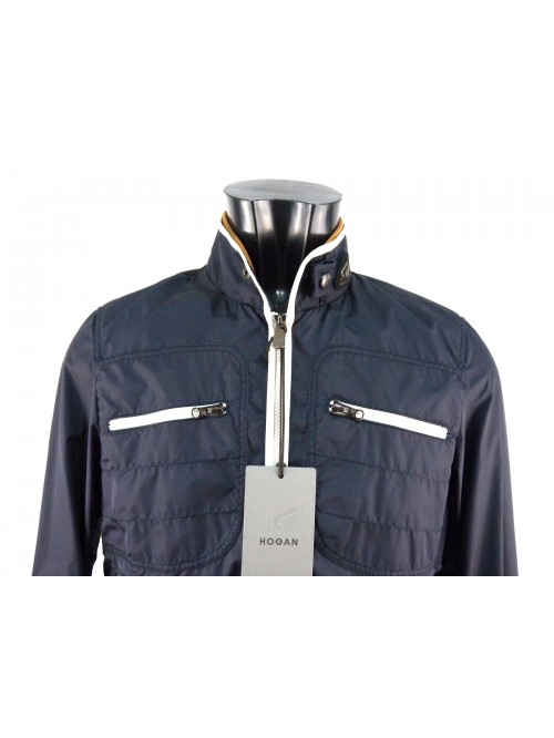 Giubbotto Uomo bomber con polsini e vita elasticizzati