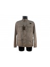 Saharan high-top man jacket with 2 snaps