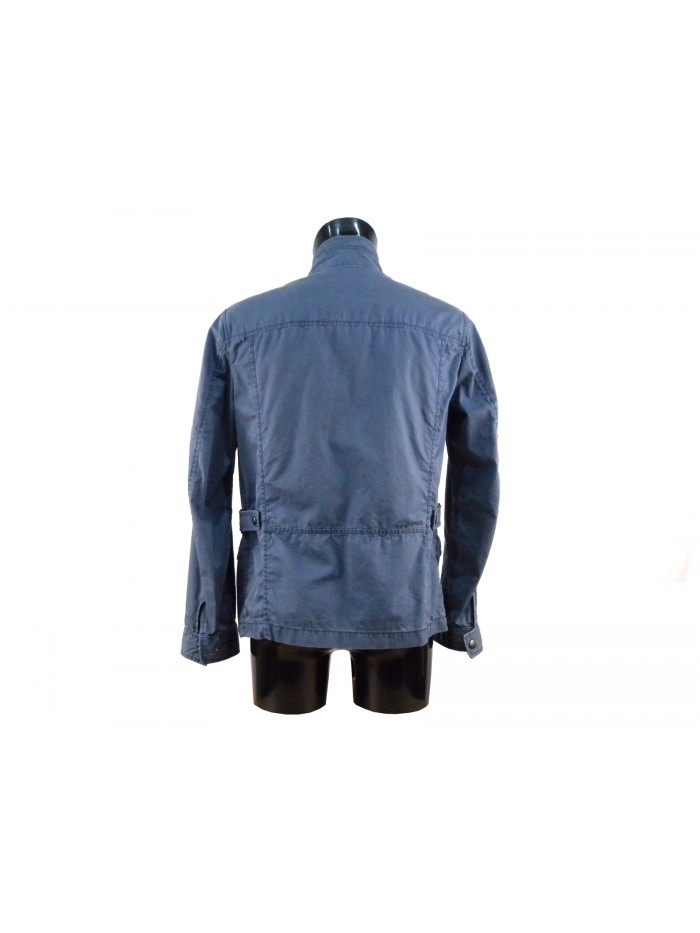 Saharan high-top man jacket with 2 snaps