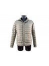 Padded Men's Jacket Classic style collar with pressure buttons