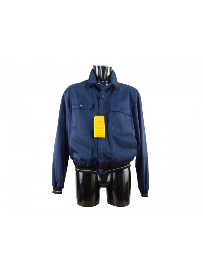 Men's Bomber Jacket with classic style collar, cuffs and elastic waist Men's Bomber Jacket with classic style collar, cuffs and elastic waist